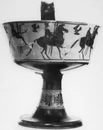 KANTHAROS (ATHENIAN, BLACK-FIGURE)