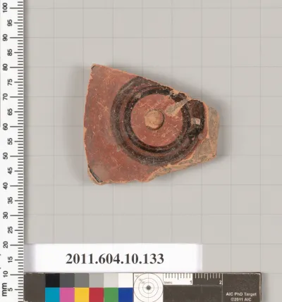 Terracotta fragment of a open shape