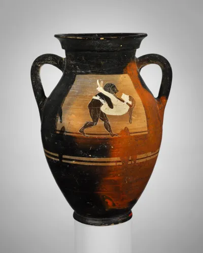 Terracotta amphora (jar)