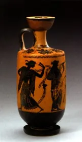 LEKYTHOS (ATHENIAN, BLACK-FIGURE)