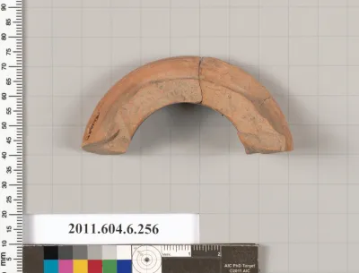 Terracotta fragment of an undetermined shape