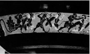 CUP, LITTLE MASTER BAND (ATHENIAN, BLACK-FIGURE)