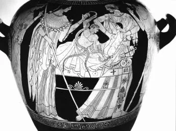 STAMNOS (ATHENIAN, RED-FIGURE)