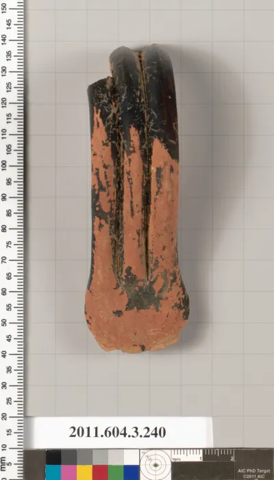 Terracotta fragment of a neck-amphora (jar)