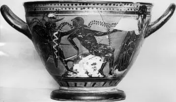SKYPHOS (ATHENIAN, BLACK-FIGURE)