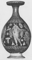 BOTTLE (SOUTH ITALIAN, APULIAN, RED-FIGURE)