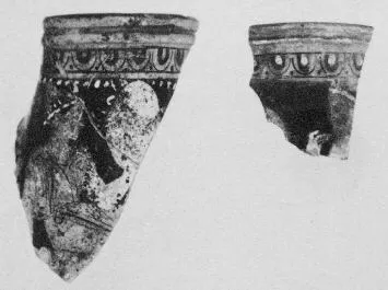 OINOCHOE, FRAGMENTS (ETRUSCAN, RED-FIGURE)