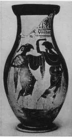 OLPE (ATHENIAN, BLACK-FIGURE)