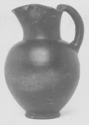 OINOCHOE (ETRUSCAN, BUCCHERO)
