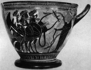 SKYPHOS (ATHENIAN, BLACK-FIGURE)