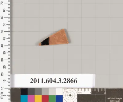 Terracotta fragment of an undetermined shape