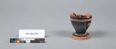 Terracotta fragment of a lekythos (oil flask)
