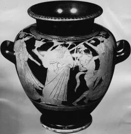 STAMNOS (ATHENIAN, RED-FIGURE)
