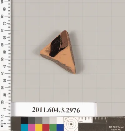 Terracotta fragment of an open shape