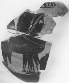 AMPHORA, BELLY, FRAGMENTS (ATHENIAN, BLACK-FIGURE)