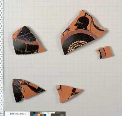 Terracotta fragments of an amphora (jar)