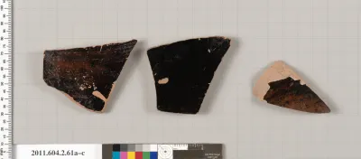 Terracotta fragments of pots