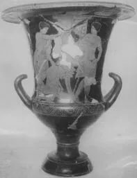 KRATER, CALYX (ATHENIAN, RED-FIGURE)