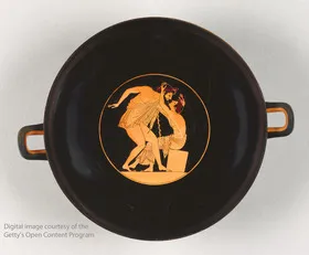 CUP B (ATHENIAN, RED-FIGURE)