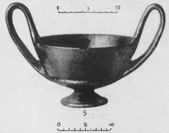 KANTHAROS (ETRUSCAN, BUCCHERO)