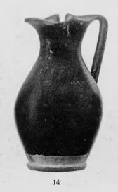 OINOCHOE (CALENIAN, BLACK GLAZE)