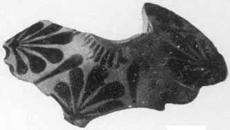 LEKYTHOS, FRAGMENT (ATHENIAN, BLACK-FIGURE)