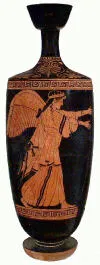 LEKYTHOS (ATHENIAN, RED-FIGURE)