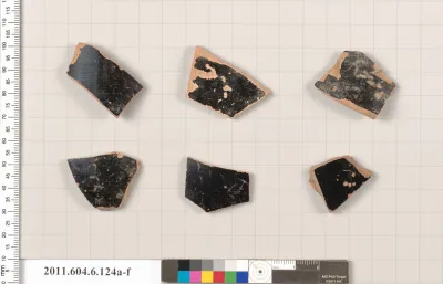 Terracotta fragments of closed shapes