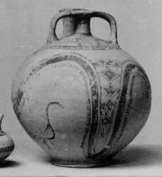 STIRRUP JAR (MYCENEAN)