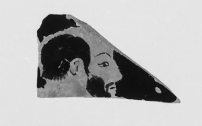 Attic Red-Figure Pelike Fragment (part of 86.AE.199.1)