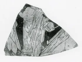 CUP B, FRAGMENT (ATHENIAN, RED-FIGURE)