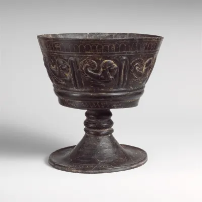 Terracotta chalice