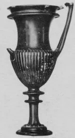KANTHAROS (ETRUSCAN, BLACK GLAZE)