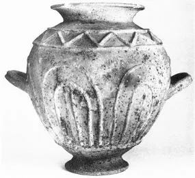 STAMNOS (ETRUSCAN, IMPASTO)