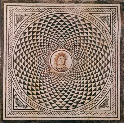 Mosaic Floor with Head of Medusa