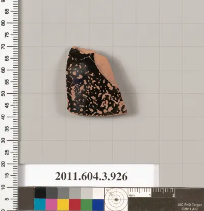 Terracotta fragment of a lekythos (oil flask)