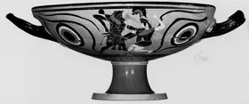 CUP A (ATHENIAN, BLACK-FIGURE)