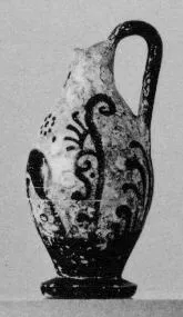 LEKYTHOS (SOUTH ITALIAN, CAMPANIAN, BLACK PATTERN)