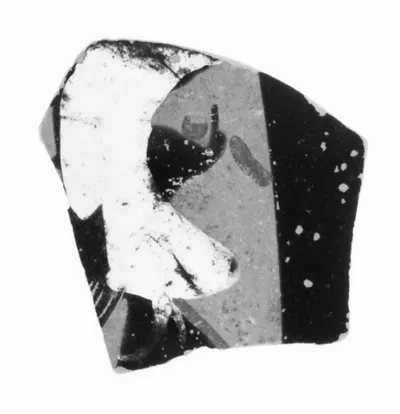 Attic Black-Figure Band Cup Fragment