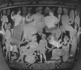 KRATER, BELL (ATHENIAN, RED-FIGURE)