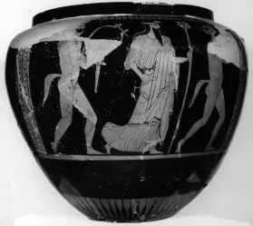 KRATER, COLUMN (ATHENIAN, RED-FIGURE)