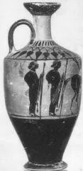 LEKYTHOS (ATHENIAN, BLACK-FIGURE)