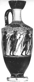 LEKYTHOS (ATHENIAN, BLACK-FIGURE)