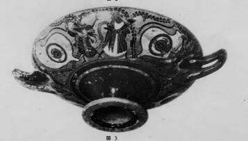 CUP B (ATHENIAN, BLACK-FIGURE)