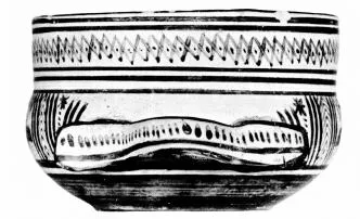 BOWL (ATHENIAN GEOMETRIC, SILHOUETTE)