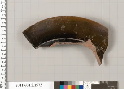 Terracotta fragment of a Nolan neck-amphora (jar)?