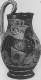 OLPE (ATHENIAN, BLACK-FIGURE)