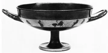 CUP, LITTLE MASTER BAND (ATHENIAN, BLACK-FIGURE)