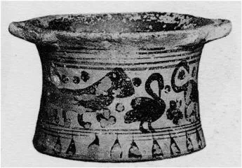 PYXIS (CORINTHIAN, BLACK-FIGURE)