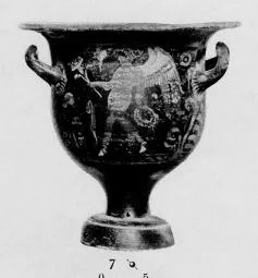KRATER, BELL (SOUTH ITALIAN, APULIAN, RED-FIGURE)